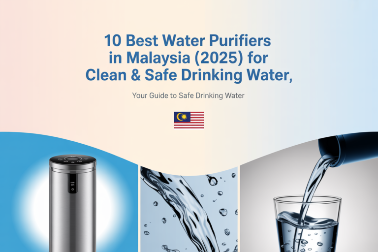 10 Best Water Purifiers in Malaysia (2025) for Clean & Safe Drinking Water