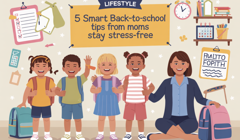 5 Smart Back-to-School Tips from Moms to Stay Stress-Free 5 Smart Back-to-School Tips from Moms to Stay Stress-Free