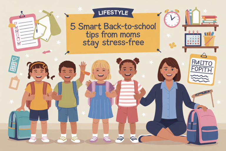 5 Smart Back-to-School Tips from Moms to Stay Stress-Free