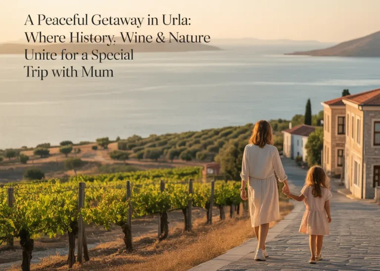 A Peaceful Getaway in Urla_ Where History, Wine & Nature Unite for a Special Trip with Mum