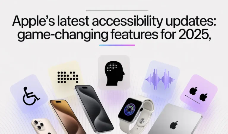 Apple’s Latest Accessibility Updates: Game-Changing Features for 2025 Apple’s Latest Accessibility Updates: Game-Changing Features for 2025