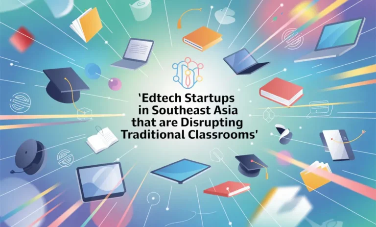 EdTech Startups in Southeast Asia That Are Disrupting Traditional Classrooms