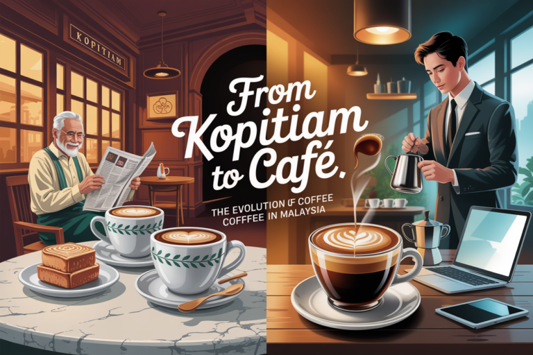 From Kopitiam to Café The Evolution of Coffee Culture in Malaysia