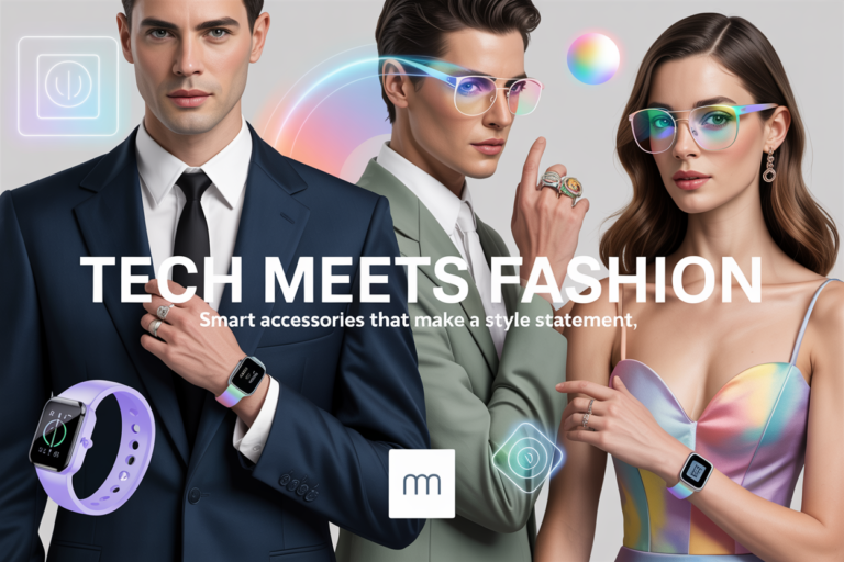 Tech Meets Fashion  Smart Accessories That Make a Style Statement