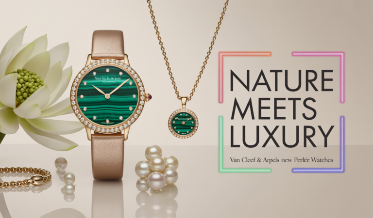 Nature Meets Luxury: Van Cleef & Arpels New Perlee Watches