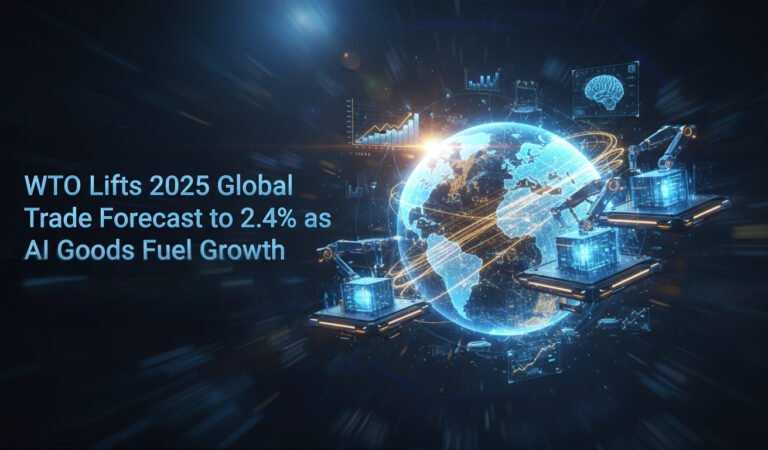WTO Lifts 2025 Global Trade Forecast to 2.4% as AI Goods Fuel Growth