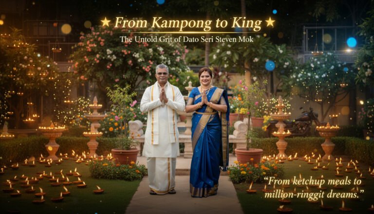 🌟 From Kampong to King: The Untold Grit of Dato Seri Steven Mok