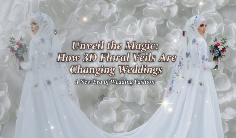 Unveil the Magic: How 3D Floral Veils Are Changing Weddings Unveil the Magic: How 3D Floral Veils Are Changing Weddings