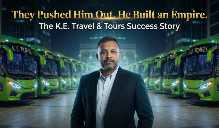 They Pushed Him Out He Built an   Empire The K.E. Travel & Tours Success Story