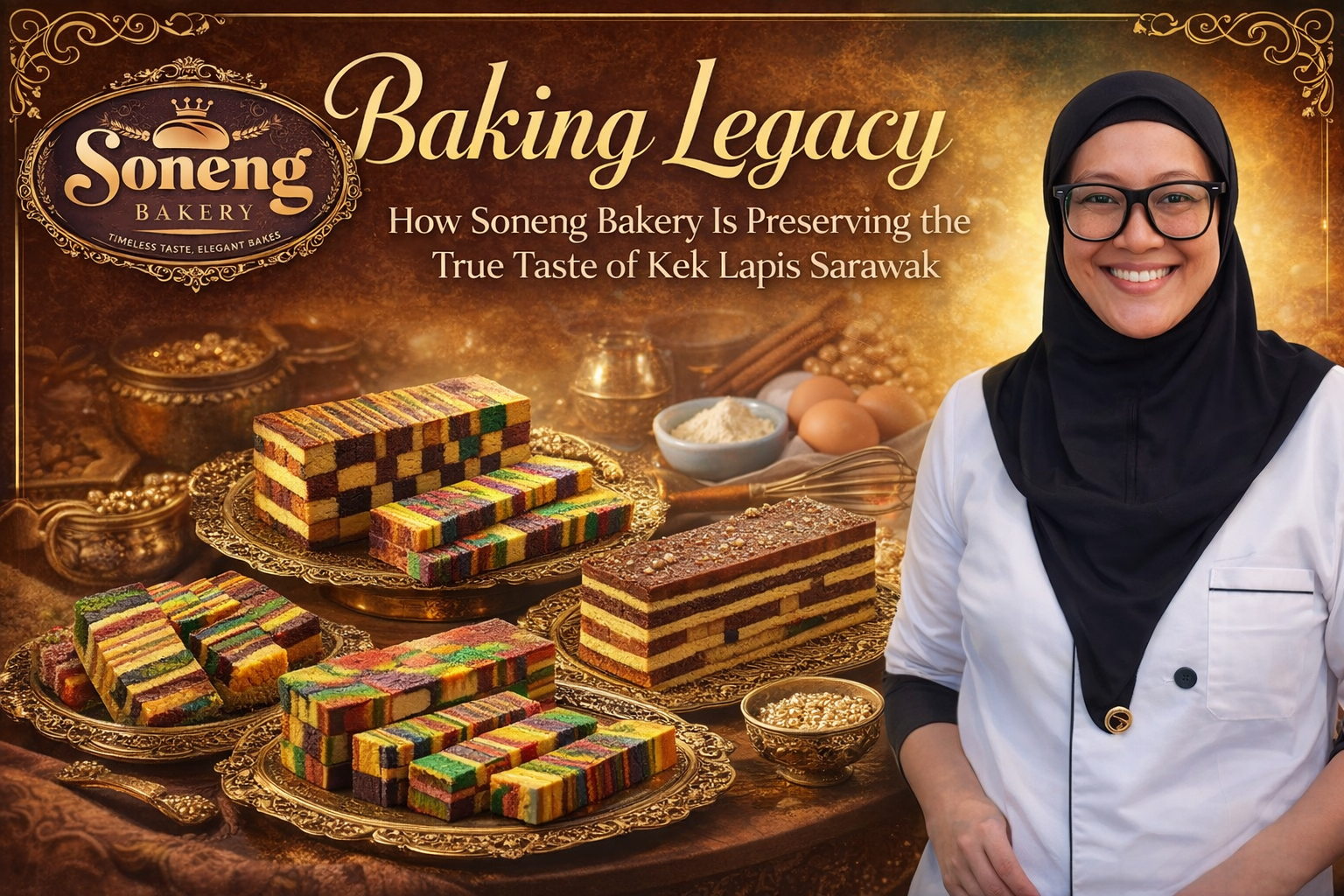Baking Legacy  How Soneng Bakery Is Preserving the True Taste of Kek Lapis Sarawak