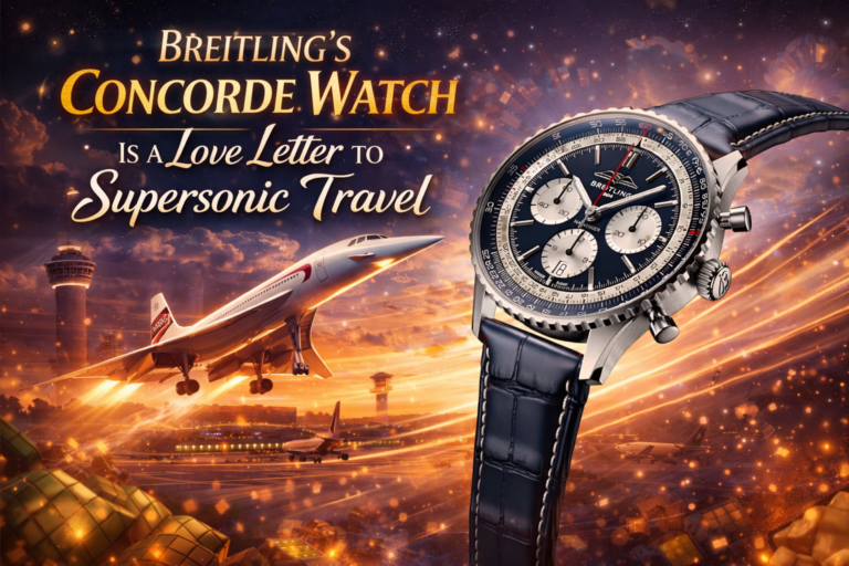 Breitling’s Concorde Watch Is a Love Letter to Supersonic Travel