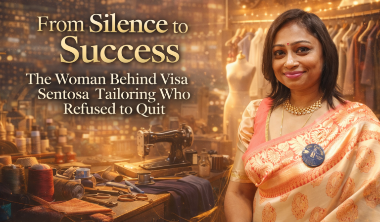 From Silence to Success the Woman Behind Visa Sentosa Tailoring Who Refused to Quit