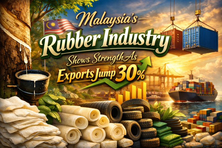 Malaysia’s Rubber Industry Shows Strength As Exports Jump 30%