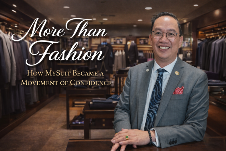 More Than Fashion How MySuit Became a Movement of Confidence