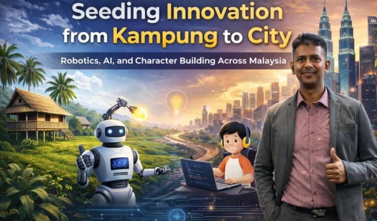 Seeding Innovation from Kampung to City: Robotics, AI, and Character Building Across Malaysia.