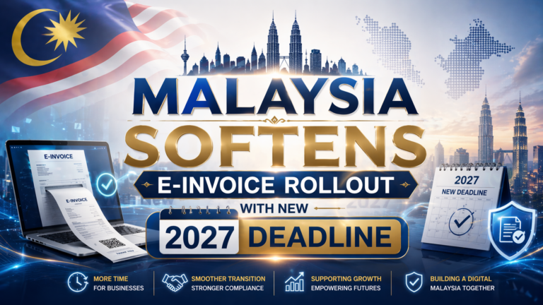 Malaysia Softens E-Invoice Rollout With New 2027 Deadline
