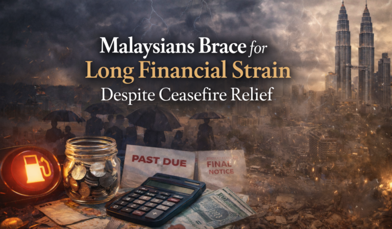 Malaysians Brace for Long Financial Strain Despite Ceasefire Relief