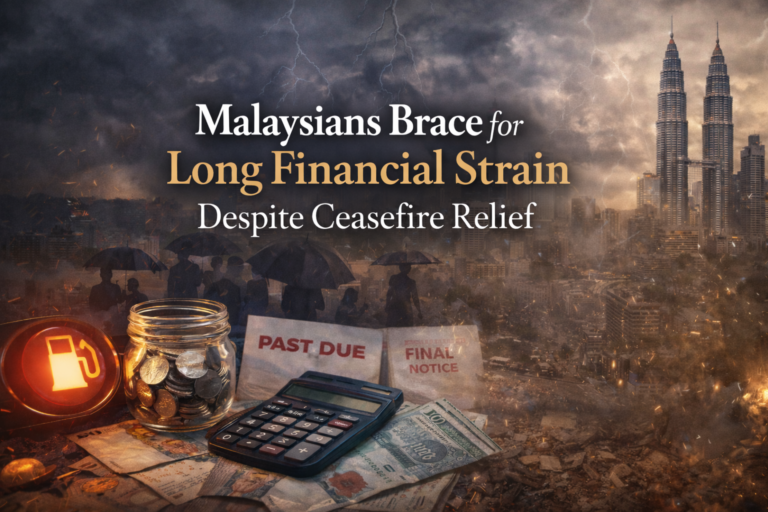 Malaysians Brace for Long Financial Strain Despite Ceasefire Relief