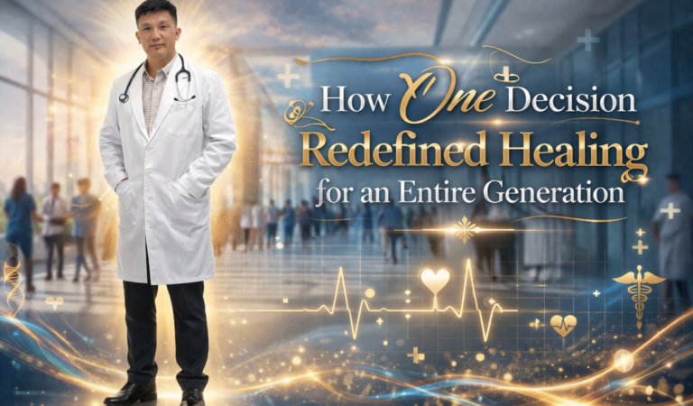 How One Decision Redefined Healing for an Entire Generation