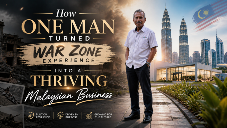 How One Man Turned War Zone Experience Into a Thriving Malaysian Business