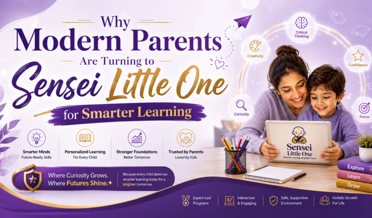 Why Modern Parents Are Turning to Sensei Little One for Smarter Learning