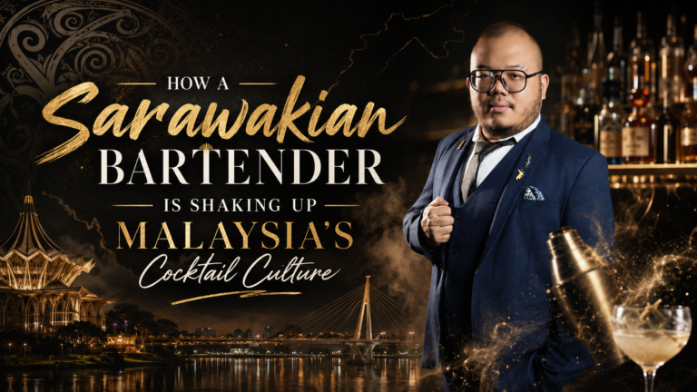 How a Sarawakian Bartender Is Shaking Up Malaysia's Cocktail Culture